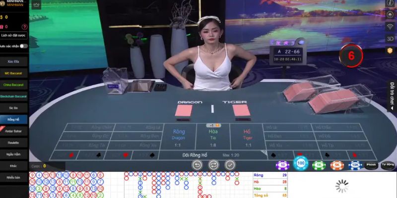 Casino với các Dealer chia bài xinh đẹp